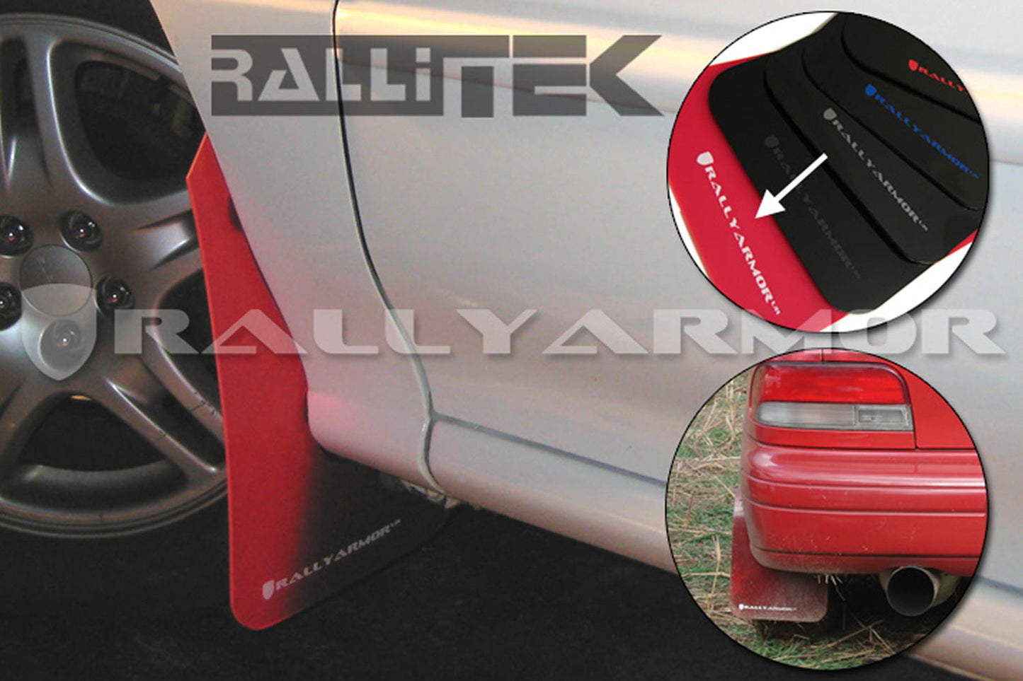 Rally Armor UR Mud Flaps - Fits Subaru Impreza 1993-2001