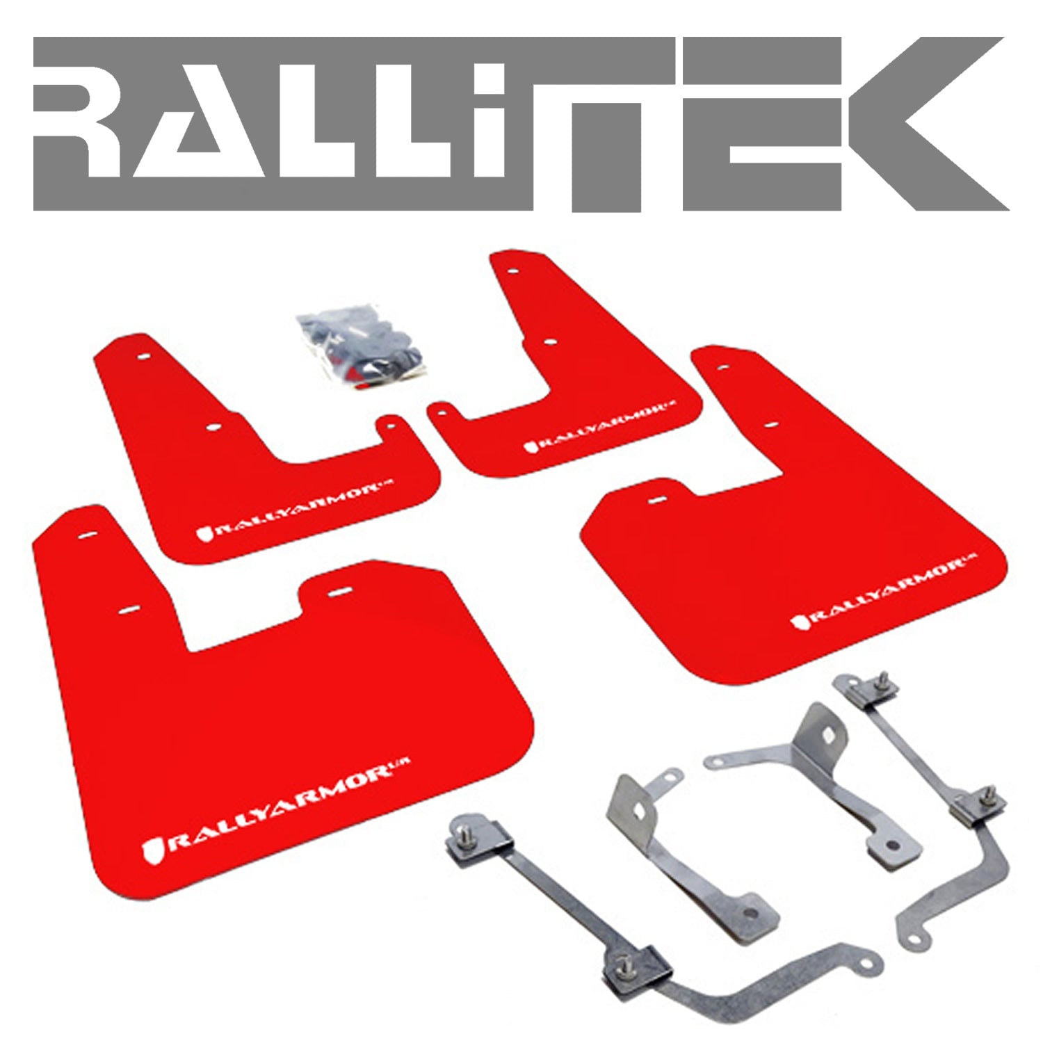 Rally Armor V2 UR Mud Flaps -   STI Hatch 2008-2014 / WRX Hatch 2011-2014