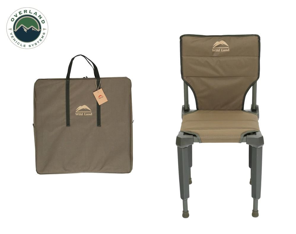 Overland Vehicle Systems Collapsible Camping Chair with Storage Bag –  RalliTEK