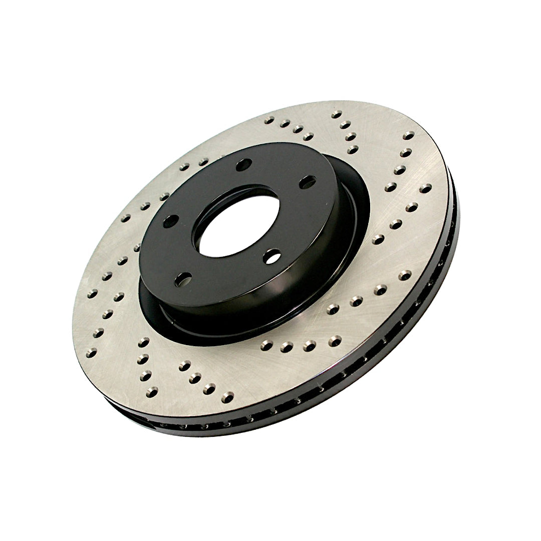 StopTech Drilled Front Right Rotor Single - Fits Subaru Forester