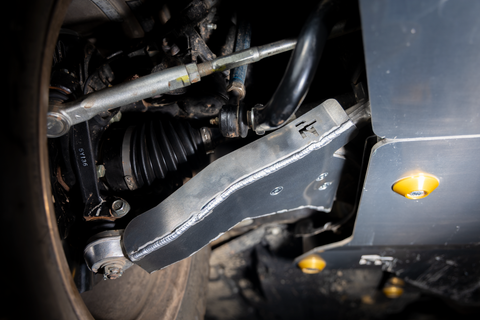 Lifted Subaru Front Control Arms & Skid Plates