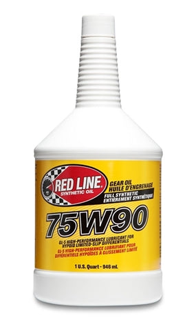 75w90 gear oil Red Line 75W90 Gear Oil 1 Quart