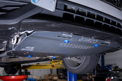 RalliTEK Front Skid Plate for 2022-2026 Subaru WRX Side View