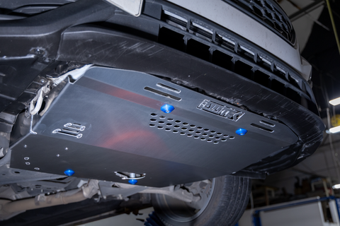 RalliTEK Front Skid Plate for 2022-2026 Subaru WRX Low View