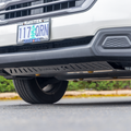 2025 Forester Front Skid Plate Installed on vehicle