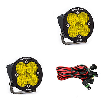 Squadron R Pro Black LED Auxiliary Light Pod Pair - Universal