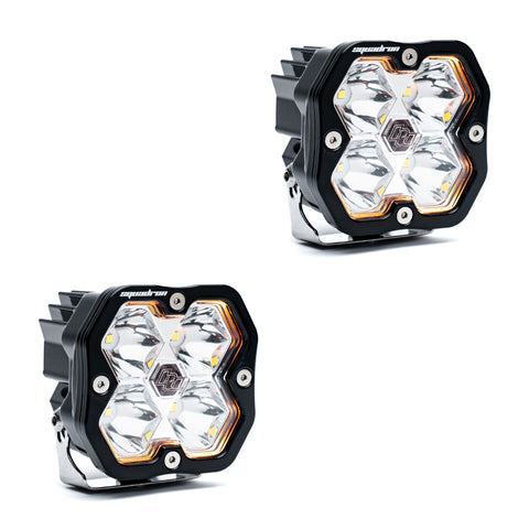 Squadron 2.0 Sport Black LED Auxiliary Light Pod Pair