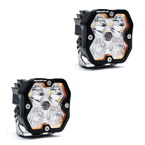 Squadron 2.0 Sport Black LED Auxiliary Light Pod Pair
