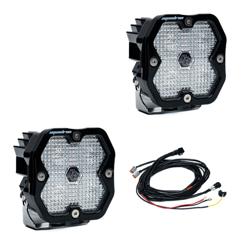 Squadron 2.0 Sport Black LED Auxiliary Light Pod Pair
