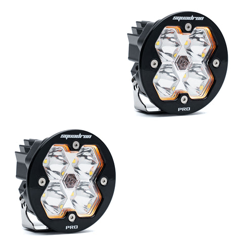 Squadron R 2.0 Pro Black LED Auxiliary Light Pod Pair
