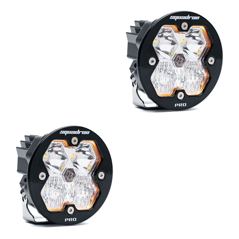 Squadron R 2.0 Pro Black LED Auxiliary Light Pod Pair