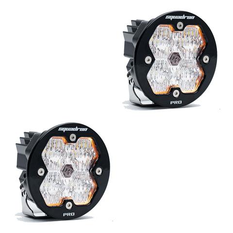 Squadron R 2.0 Pro Black LED Auxiliary Light Pod Pair