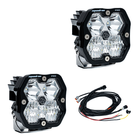 Squadron 2.0 Pro Black LED Auxiliary Light Pod Pair