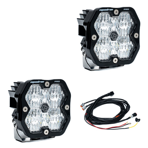 Squadron 2.0 Pro Black LED Auxiliary Light Pod Pair