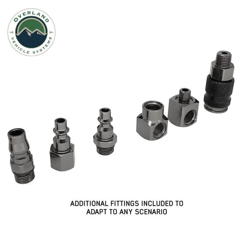 OVS Air Hose Reel Kit - 39 ft with Mounting Bracket and Hardware