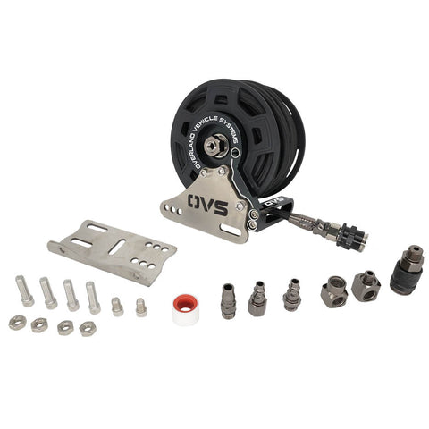 OVS Air Hose Reel Kit - 39 ft with Mounting Bracket and Hardware