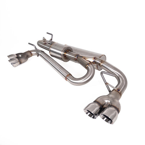 Nameless Dual Chamber Quad Exit Axleback Exhaust - Fits 2024-2025 Subaru Crosstrek & Wilderness