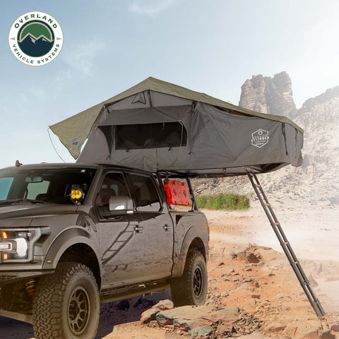 Overland Vehicle Systems Nomadic Extended Roof Top Tent RalliTEK
