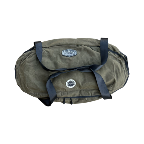 Overland Vehicle Systems x RalliTEK Large Duffle with Handle and Straps - Waxed Canvas