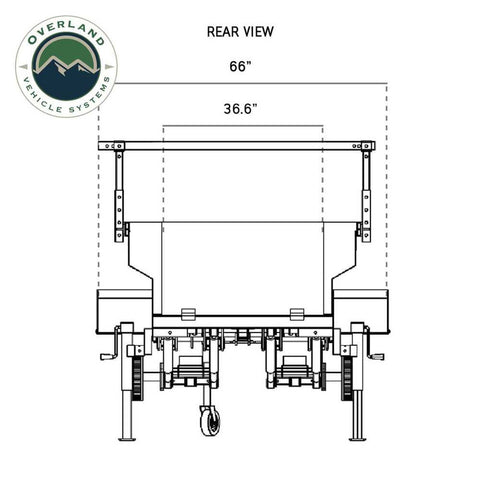 Off Road Trailer - Military Style With Full Articulating Suspension