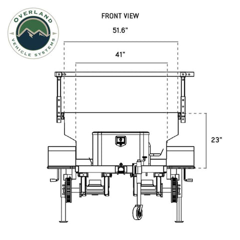 Off Road Trailer - Military Style With Full Articulating Suspension