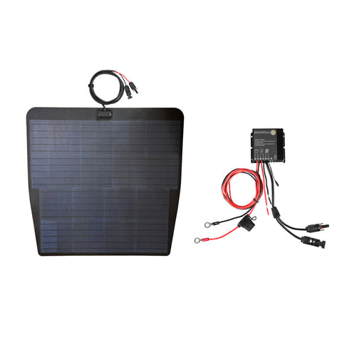 Subaru Impreza (2012-Present) Lensun 85W Hood Flexible Solar Panel-3