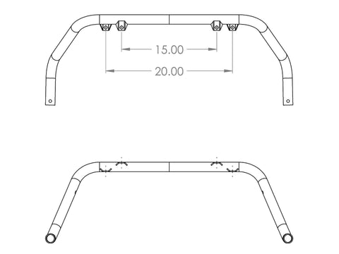 Rally Light Bar - Fits 2022-2024 Subaru Forester
