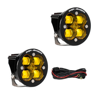 Squadron R Sport Driving/Combo Pair LED Light Pods - Amber