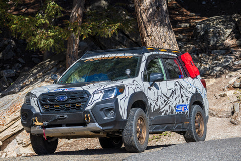 RalliTEK 2023 Subaru Forester Wilderness Angled View