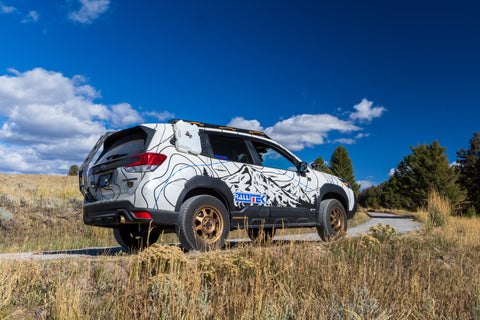 RallITEK Subaru Forester Wilderness Side Rear View