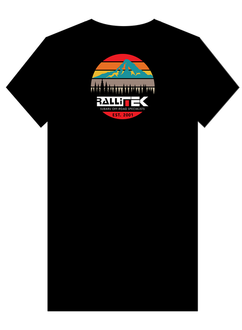 RalliTEK Sun Rising Black T-Shirt