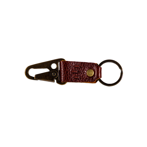 RalliTEK 25th Anniversary Portland Leather Keychain