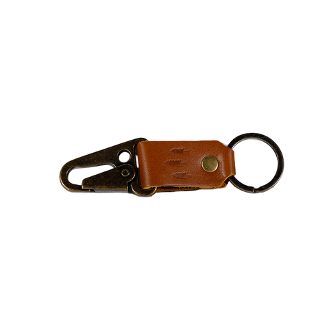 RalliTEK 25th Anniversary Portland Leather Keychain