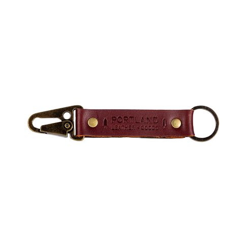 RalliTEK 25th Anniversary Portland Leather Keychain