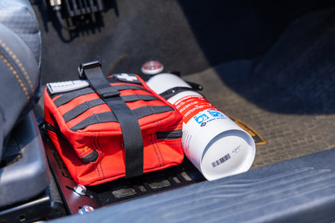 Seat Bracket Fire Extinguisher Mount - Fits Most Subaru Models