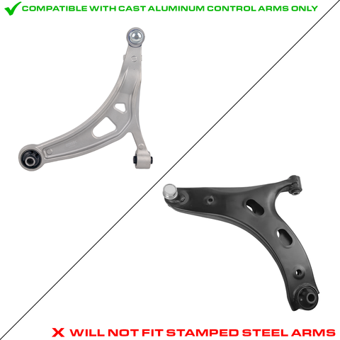 Front Lower Control Arm Skid Plates - Fits 2026 Subaru Outback & Wilderness