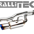 Invidia Titanium Tip Racing Catback Exhaust Single - WRX Sedan 2008-2014 / STI Sedan 2011-2014 / Forester XT 2009-2013 / More