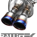 Invidia Q300 Catback Exhaust Titanium Tips Subaru - WRX & STI Sedan 2011-2014