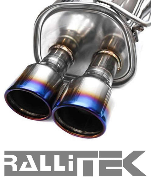 Invidia Q300 Catback Exhaust Titanium Tips Subaru - WRX & STI Sedan 2011-2014