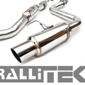 Invidia N1 Catback Exhaust Single Tip - WRX Sedan 2008-2014 / STI Sedan 2011-2014 / Impreza 2.5GT Sedan 2009-2010