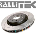 DBA 4000 Series Single Front T-Slot Slotted Rotor - STI 2004-2015