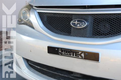 RalliTEK License Plate Delete - All Impreza 2006-2014 / Legacy GT 2005-2009 / Forester XT 2014-2016 / Outback XT 2005-2009