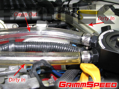GrimmSpeed Air Oil Separators - WRX 2008-2014 / Legacy GT 2005-2012