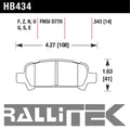 Hawk HPS Rear Brake Pads - WRX 2002-2003 WRX / Legacy GT 2005-2009 / Baja 2003-2006 / More