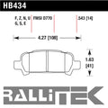 Hawk Performance Ceramic Rear Brake Pads - WRX 2002-2003 WRX / Legacy GT 2005-2009 / Baja 2003-2006 / More