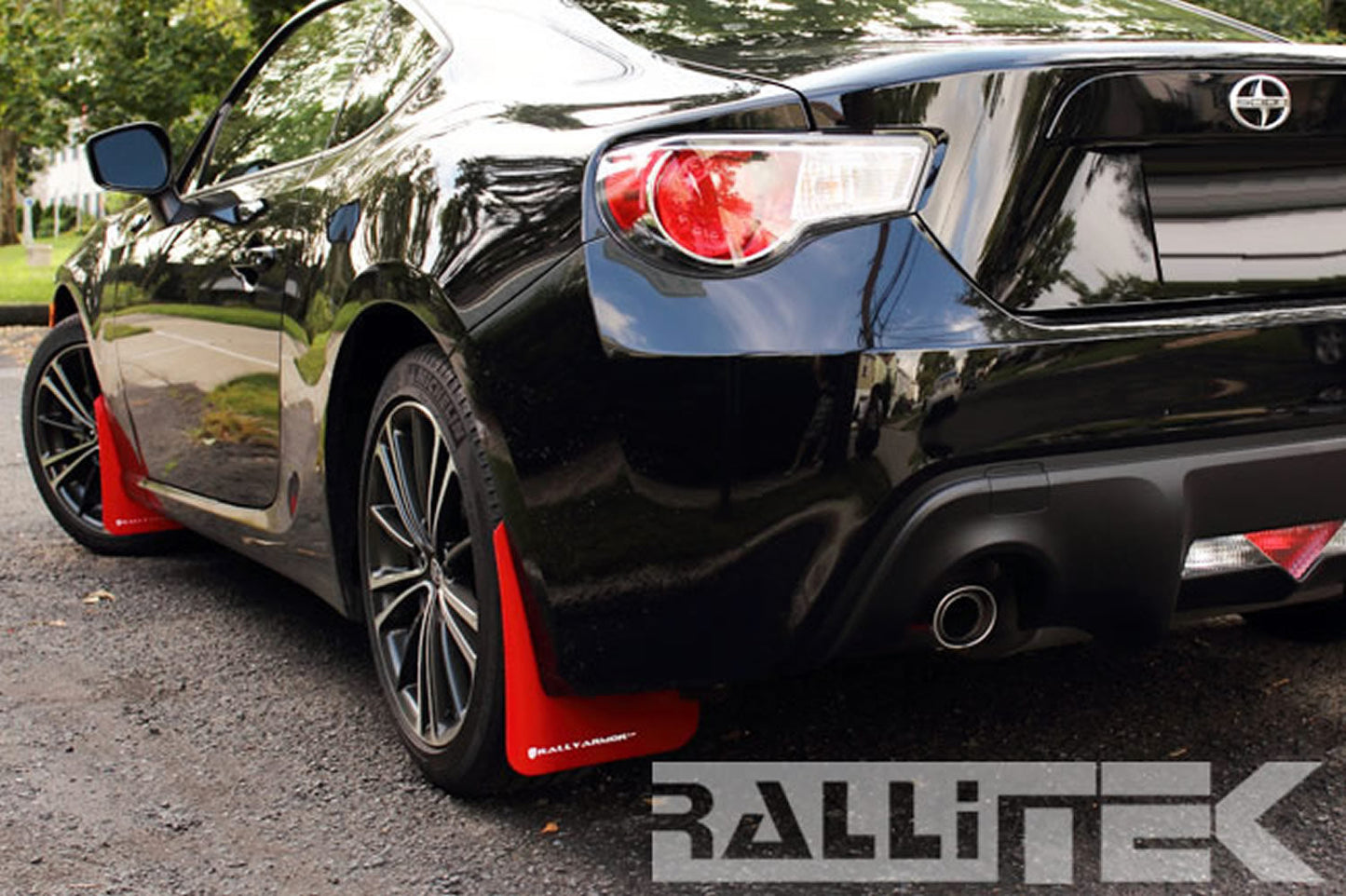 Rally Armor UR Mud Flaps - Fits Subaru BRZ 2013+ - FR-S 2013-2016