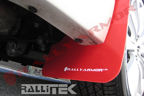 Rally Armor UR Mud Flaps - Fits Subaru Impreza 2008-2011 - WRX 2008-2010