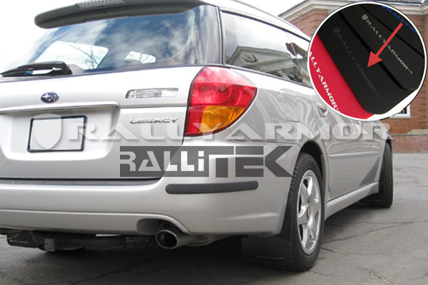 Rally Armor UR Mud Flaps - Fits Subaru Legacy & Outback 2005-2009