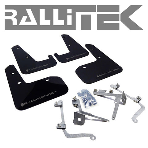 Rally Armor UR Mud Flaps - Fits Subaru WRX & STI Sedan 2011-2014