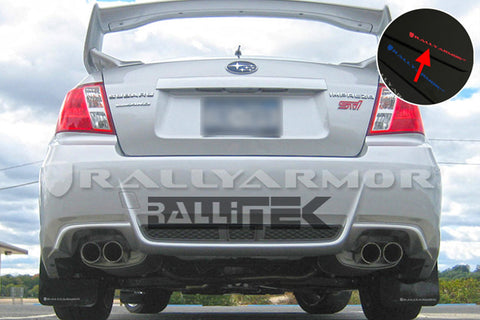 Rally Armor UR Black Mud Flap w/ Blue Logo WRX 2011-2014 / STI 2011-20 Rally Armor UR Black Mud Flap w/ Blue Logo WRX 2011-2014 / STI 2011-20